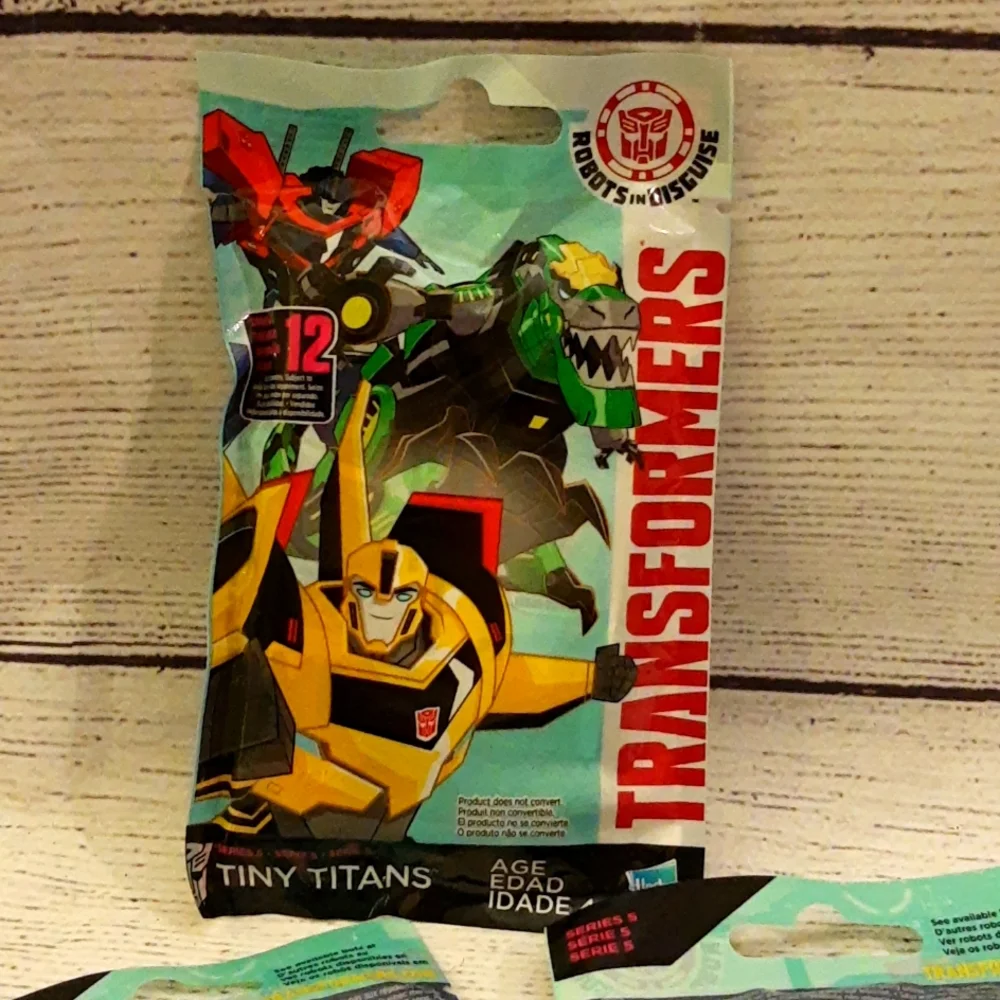 Transformers Mystery Packs Bundle 3 Packs Authentic Officially Licensed SEALED